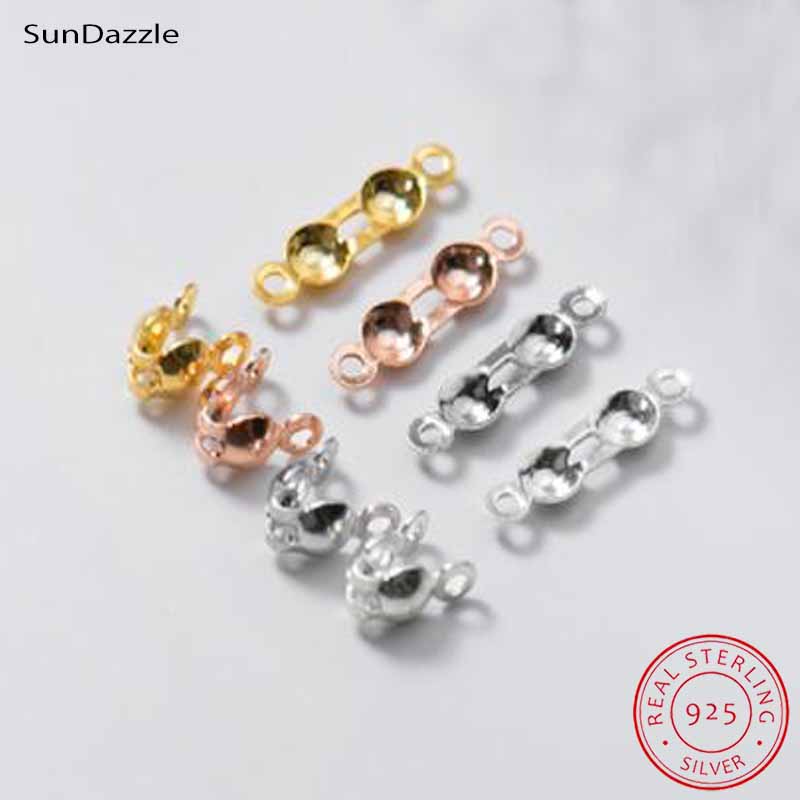 Charm Bracelet Beads - 4 adet Hakiki Saf 925 Ayar