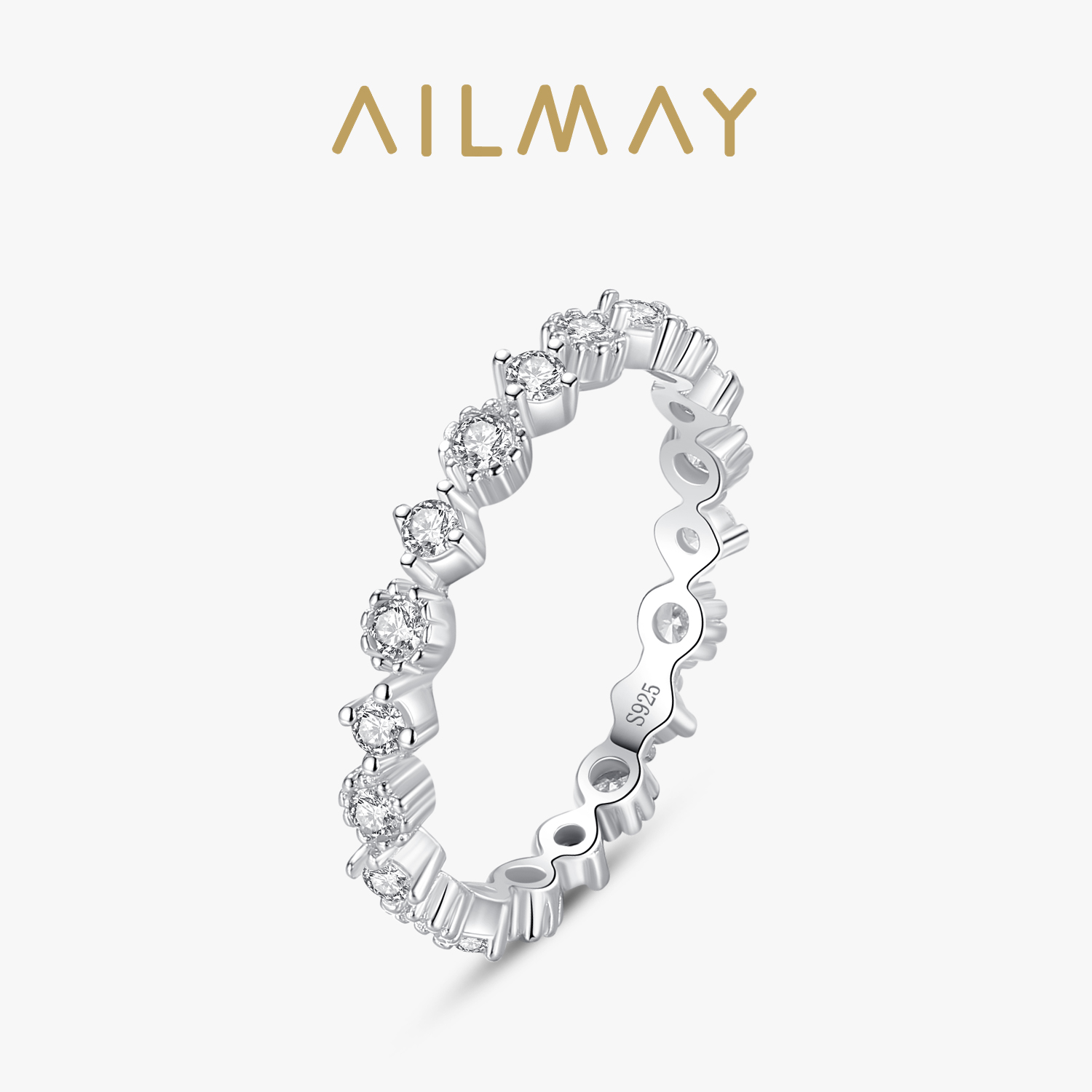 Minimalist Ring Stackable - Ailmay Basit İstiflenebilir Parmak Yüzük Romantik