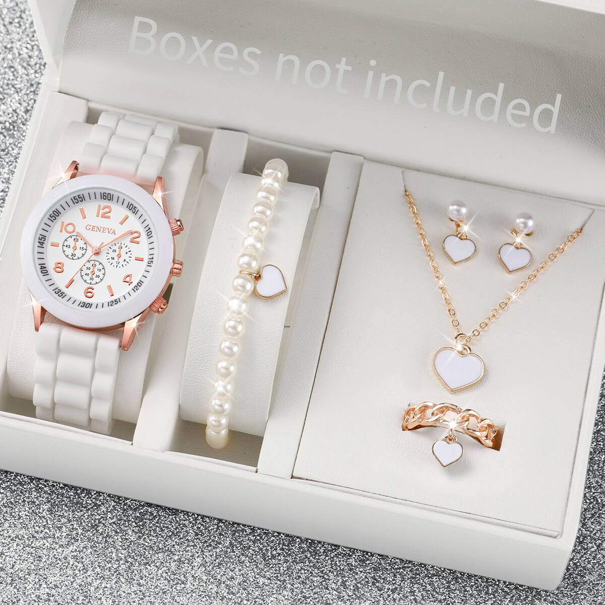 Jewelry Watches For Kids - 5/6 adet moda kadın saatler takı