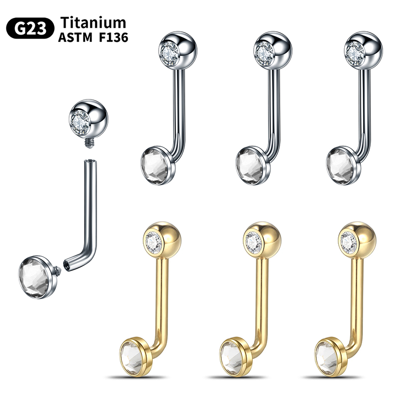 1/10 adet G23 titanyum Christi - Christina Jewelry & Watches Marguerite Ørestik Forgyldt Sølv incelemesi ve fiyatı