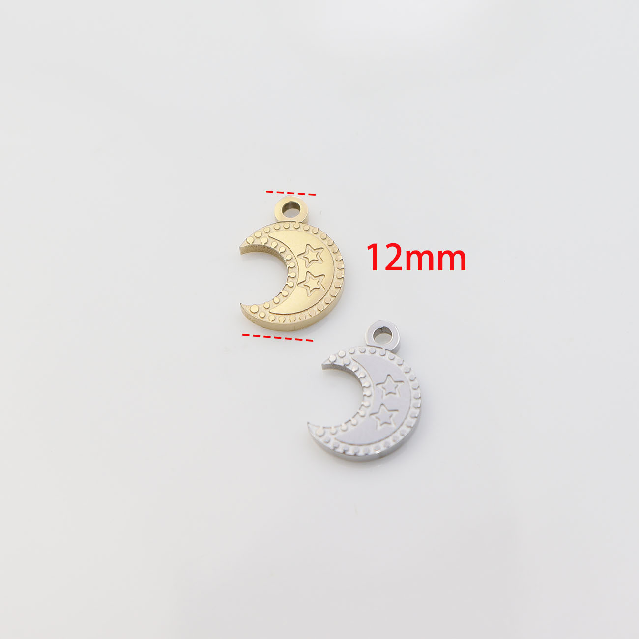 5 adet Paslanmaz Çelik Ay Yüks - Moon Star Earrings incelemesi ve fiyatı
