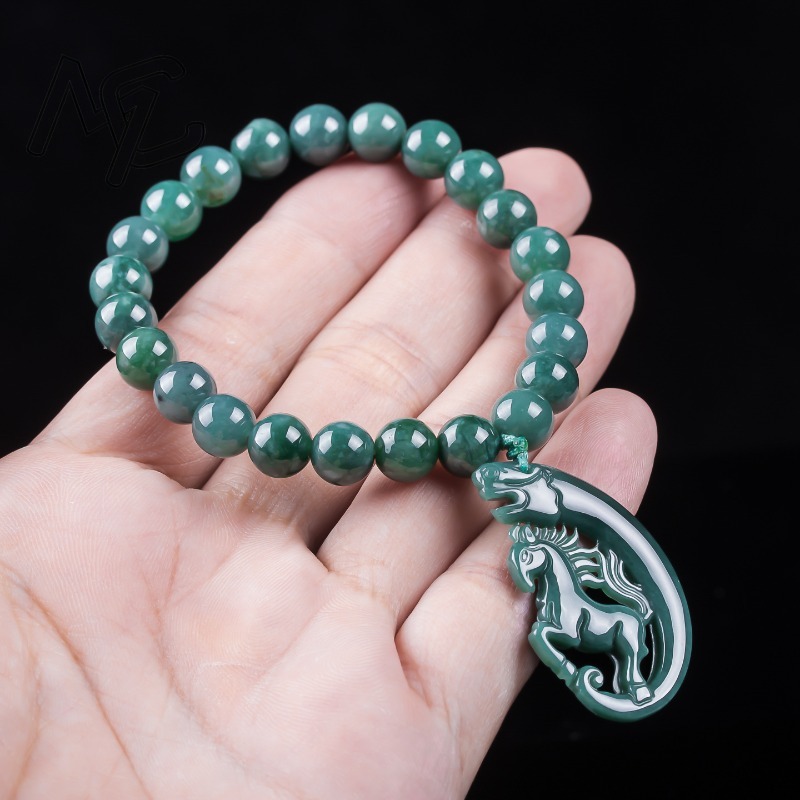 Doğal Yeşim Mavisi Su Zodyak A - Charm Bracelet Beads incelemesi ve fiyatı