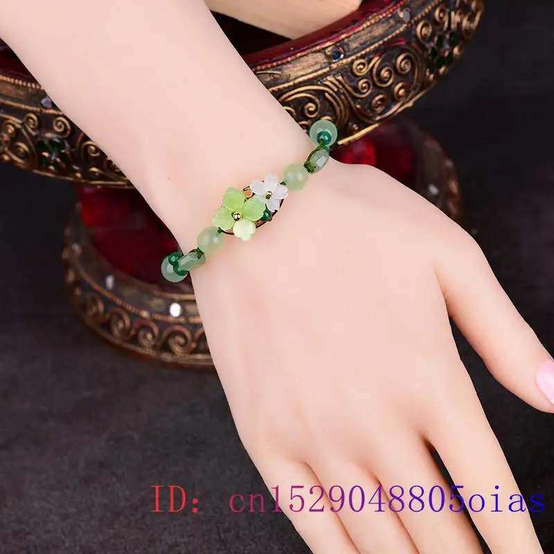 Yeşil yeşim çiçek bilezik musk - Charm Bracelet Beads incelemesi ve fiyatı