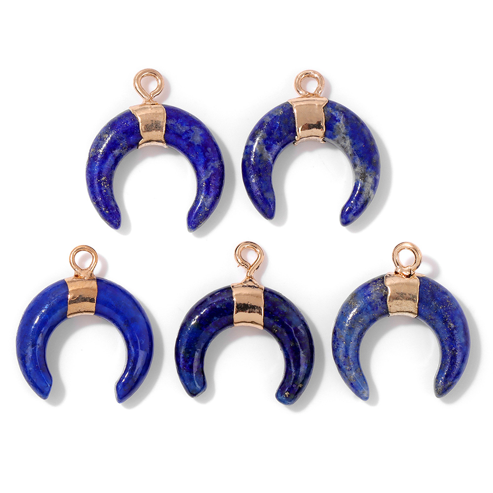 5 adet/grup Lapis Stone li taş - Moon Star Earrings incelemesi ve fiyatı