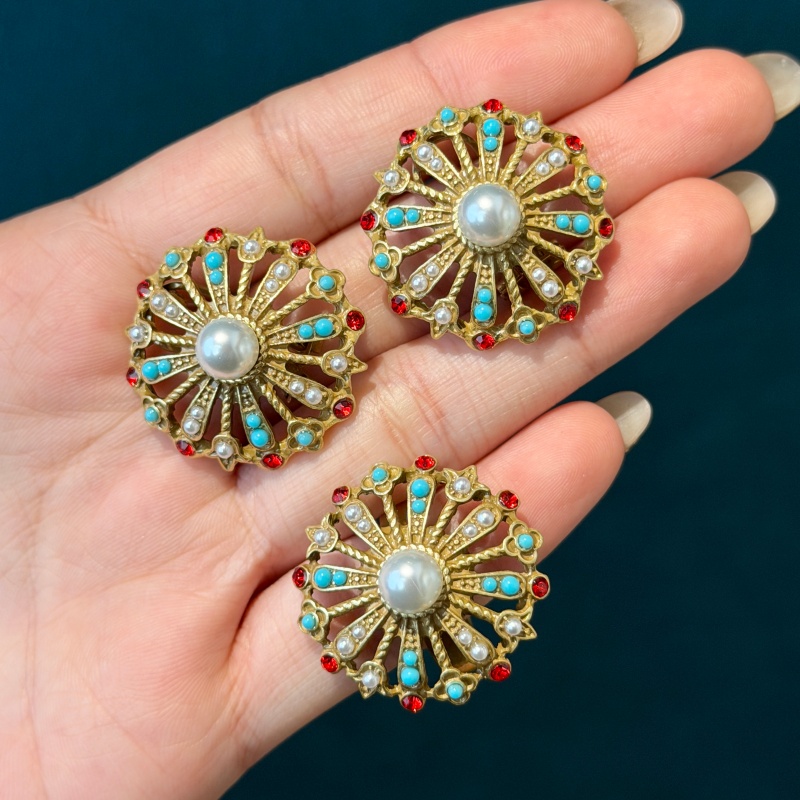 Kadınlar İçin Vintage Oyuk Ayç - Turquoise Stone Ring incelemesi ve fiyatı