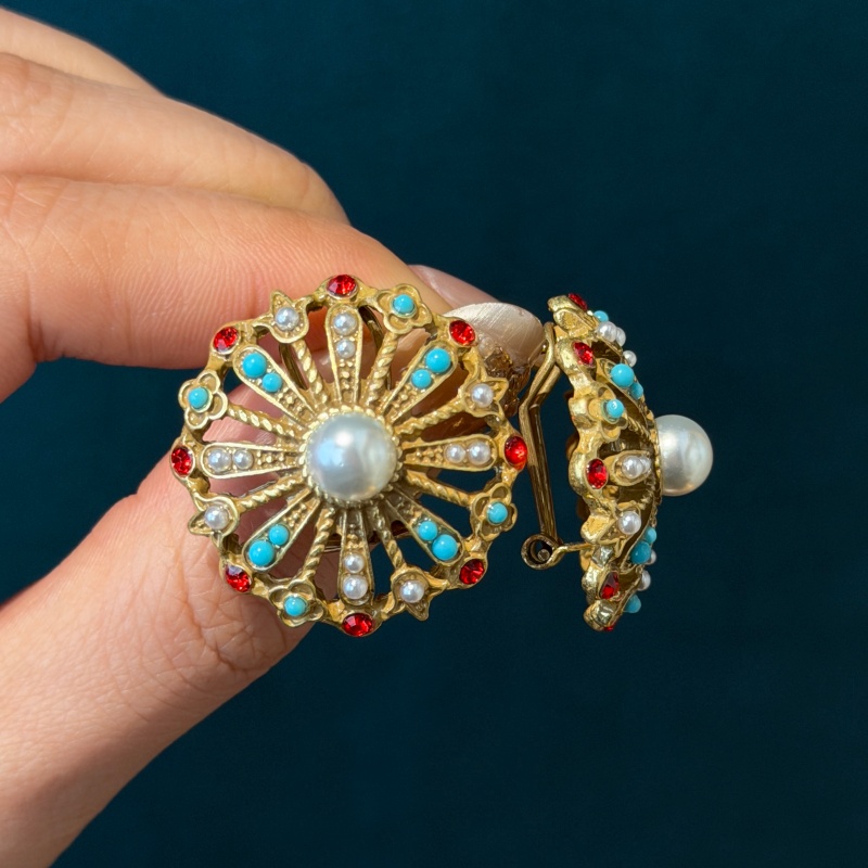 Kadınlar İçin Vintage Oyuk Ayç - Turquoise Stone Ring incelemesi ve fiyatı
