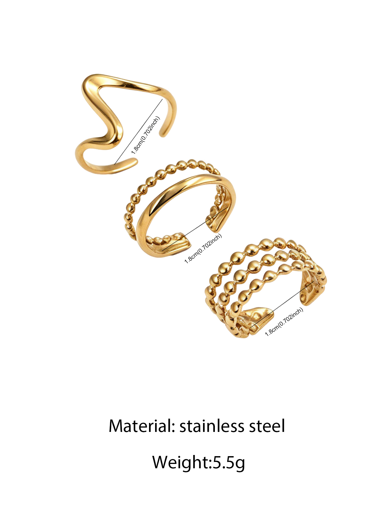 Minimalist Ayarlanabilir Açık  - Minimalist Ring Stackable incelemesi ve fiyatı