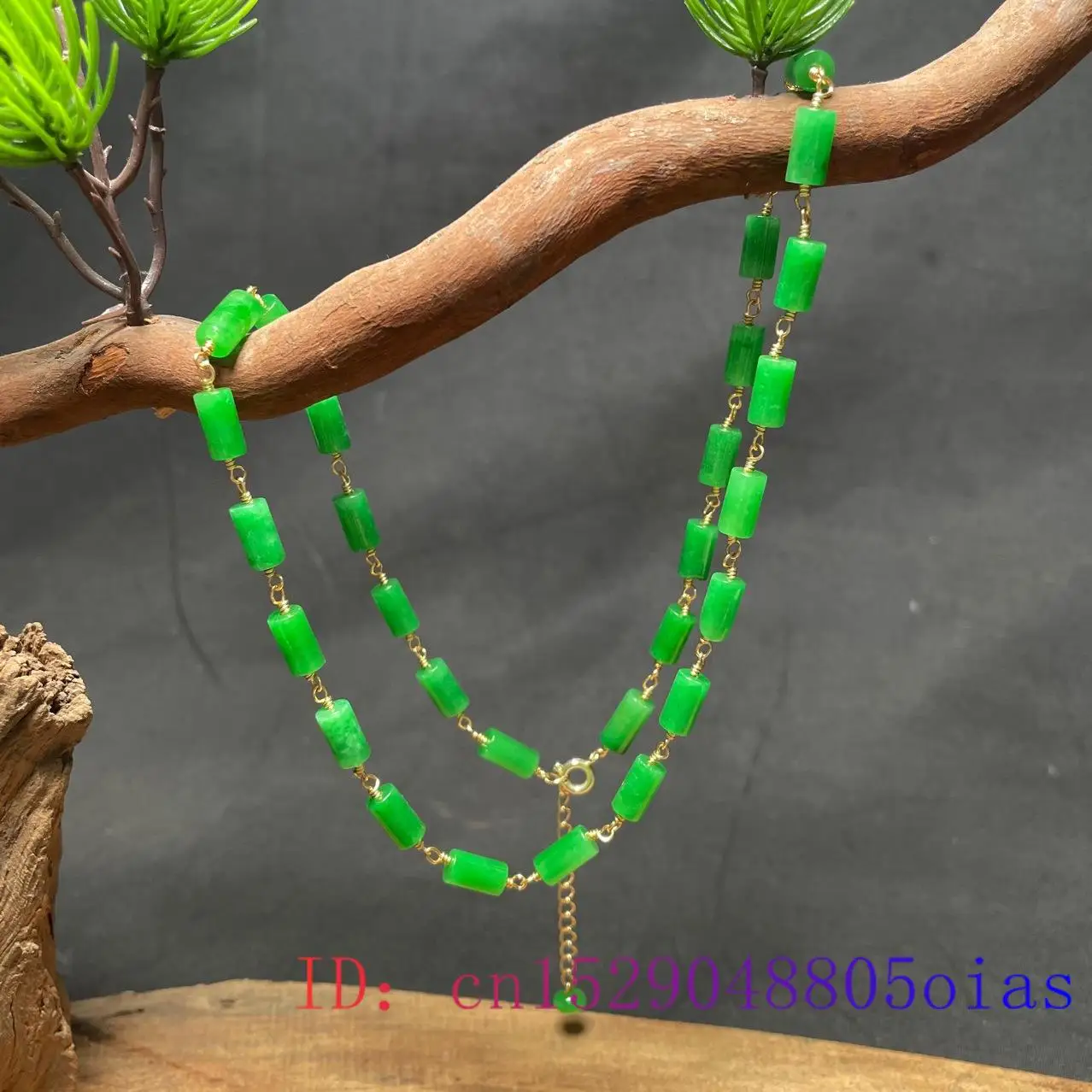 Yeşil Yeşim Boncuklu Kolye Vin - The Jewelry & Watches incelemesi ve fiyatı