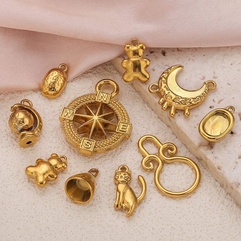 5 adet Paslanmaz Çelik Yavru K - Moon Star Earrings incelemesi ve fiyatı