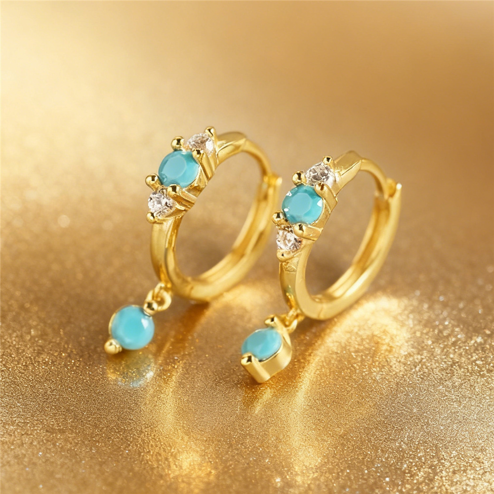 Sevimli Kadın Simüle Turkuaz T - Turquoise Stone Ring incelemesi ve fiyatı