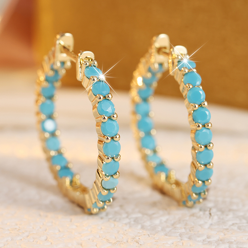 Etnik İşlemeli İmitasyon Turku - Turquoise Stone Ring incelemesi ve fiyatı