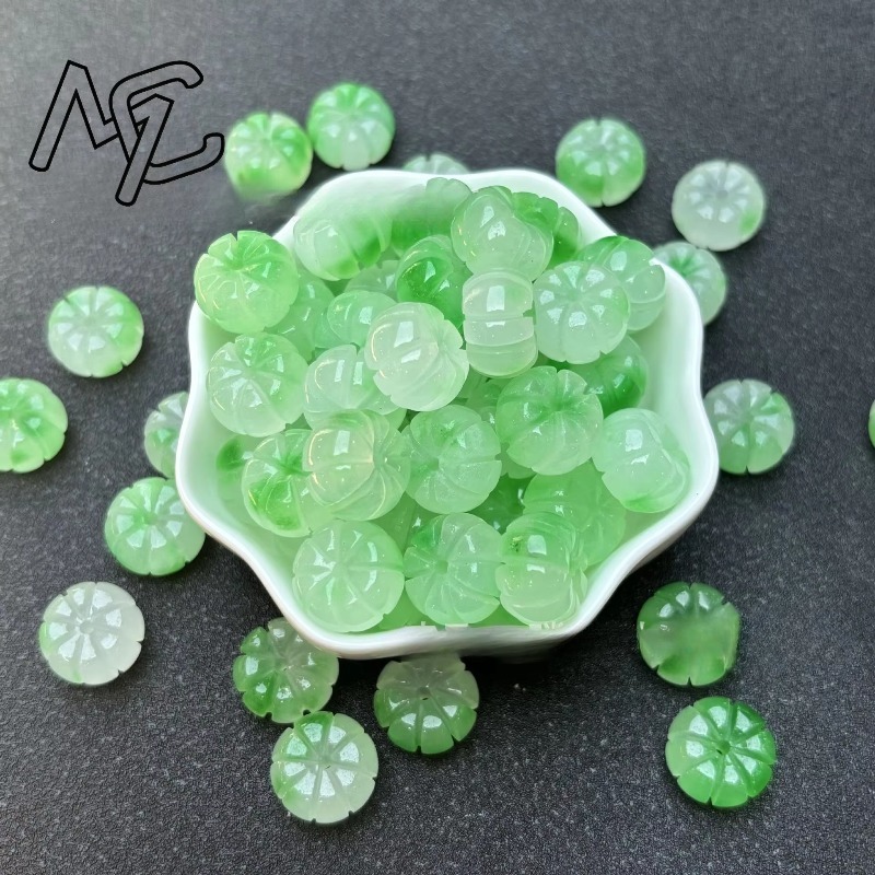 10 adet Bir Yeşil Yeşim Kabak  - Charm Bracelet Beads incelemesi ve fiyatı