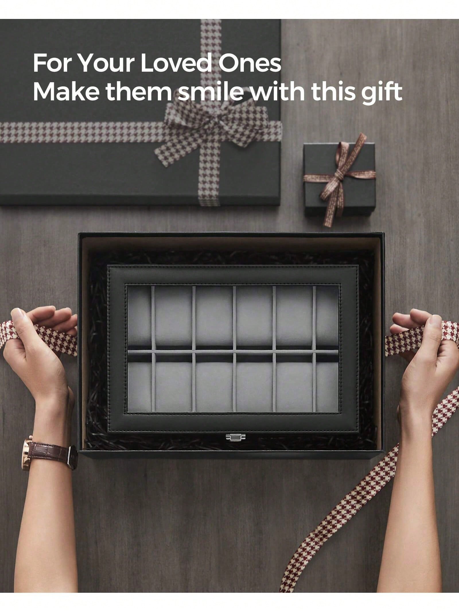 12 Yuvalı Kilitlenebilir Saat  - Jewelry Organizer Watches incelemesi ve fiyatı