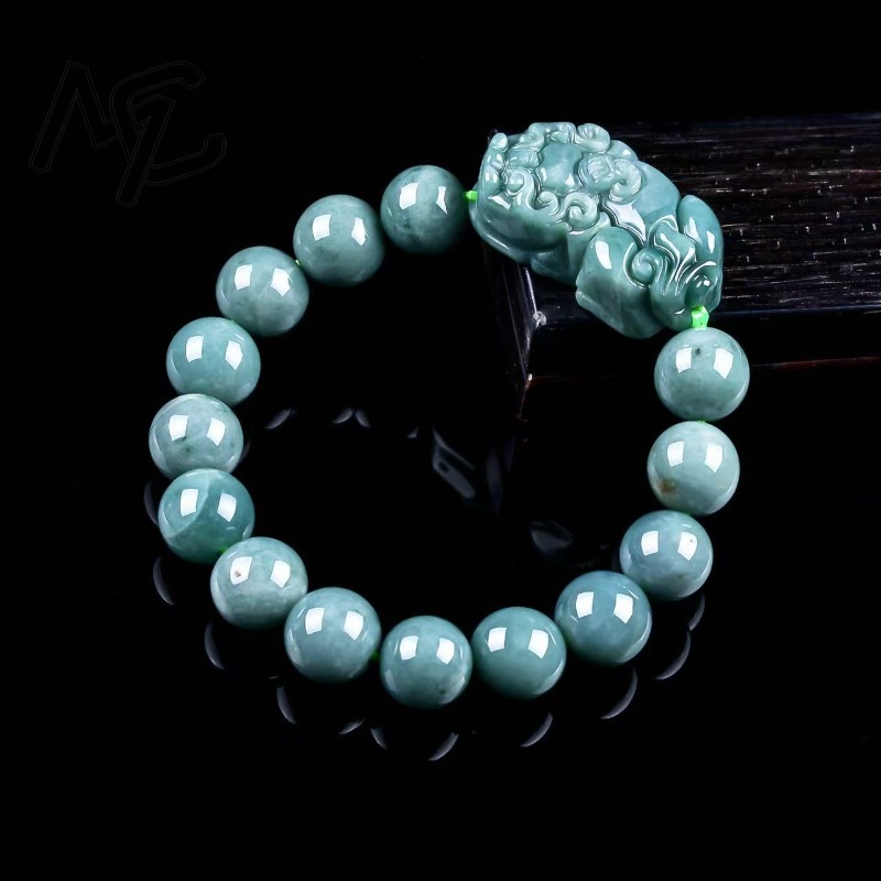 Doğal Gerçek Zümrüt Mavi Su Pi - Charm Bracelet Beads incelemesi ve fiyatı