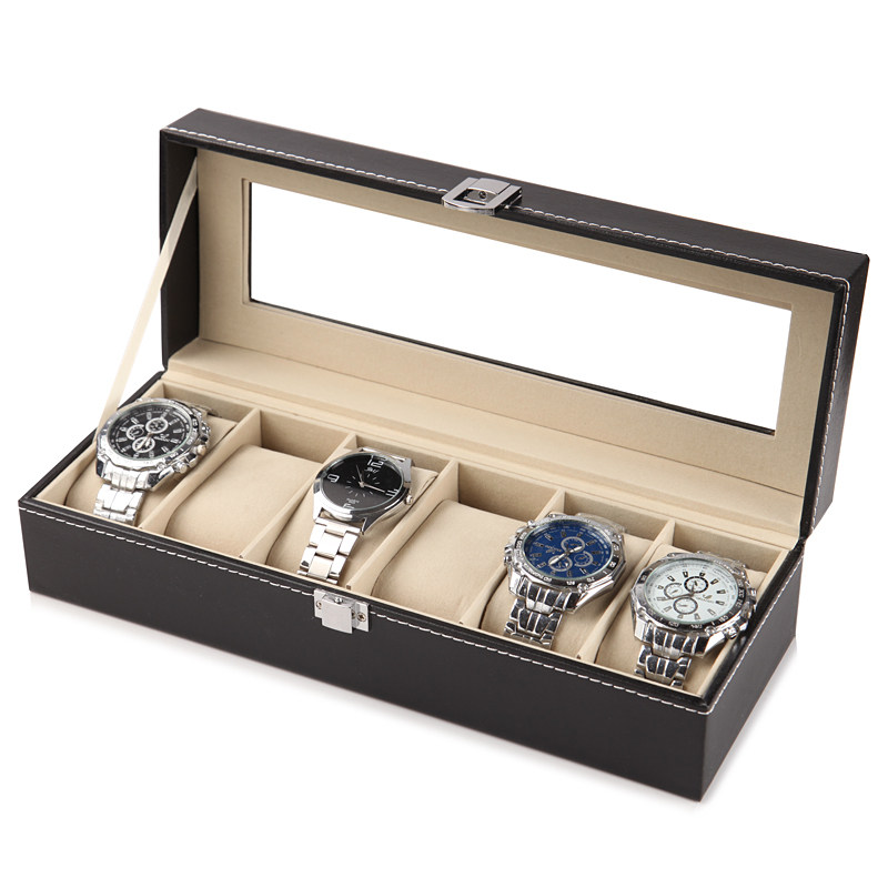 Avrupa Deri Saat Saklama Kutus - Jewelry Organizer Watches incelemesi ve fiyatı