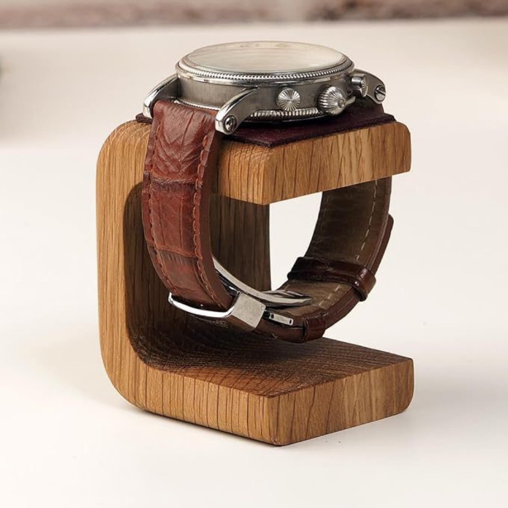 Yeni masif ahşap saat tutucu e - Jewelry Organizer Watches incelemesi ve fiyatı
