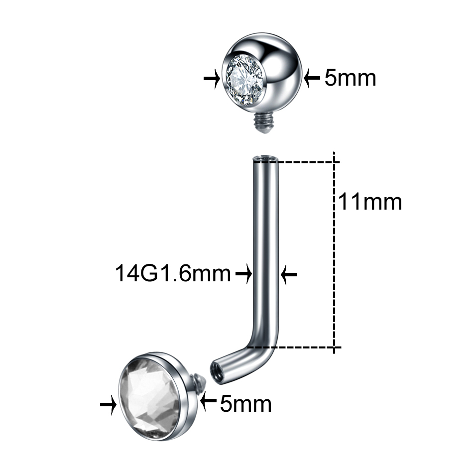 1 adet ASTM F136 titanyum Chri - Christina Jewelry & Watches Marguerite Ørestik Forgyldt Sølv incelemesi ve fiyatı