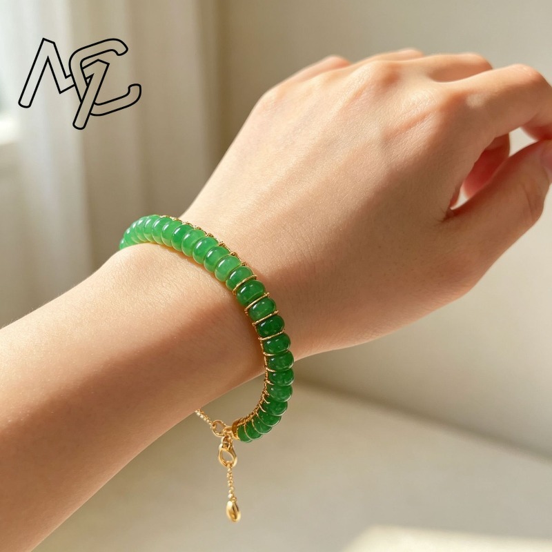 Doğal Kuru Mavi Yeşim Taşı Bon - Charm Bracelet Beads incelemesi ve fiyatı