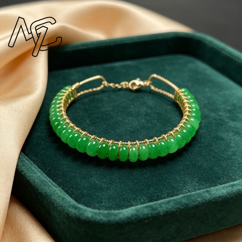 Doğal Kuru Mavi Yeşim Taşı Bon - Charm Bracelet Beads incelemesi ve fiyatı