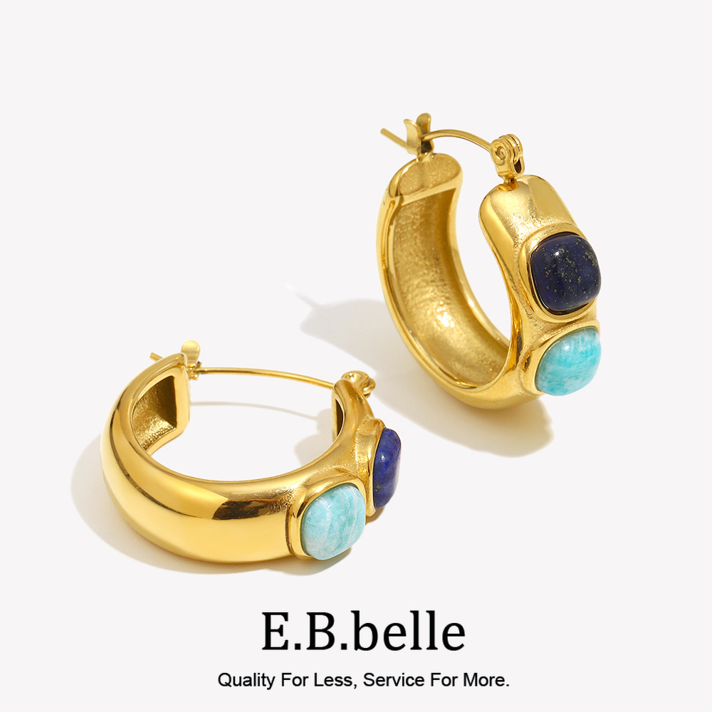 E.B.belle Yuvarlak Lazurite Tu - Turquoise Stone Ring incelemesi ve fiyatı