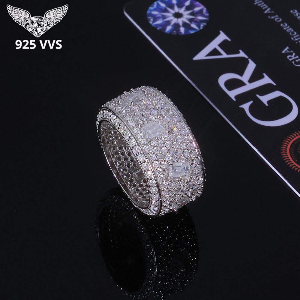 925 VVS Moissanit Yüzük Hip Ho - Moissanite Ring incelemesi ve fiyatı