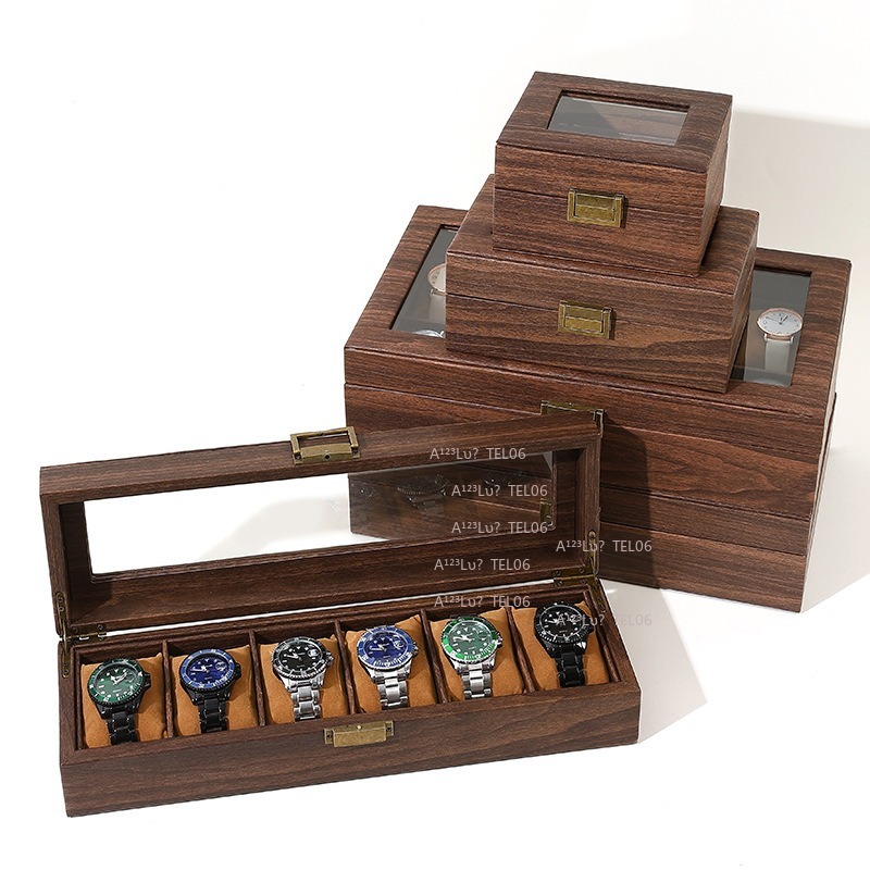 Vintage Ahşap Tahıl PU Deri Sa - Jewelry Organizer Watches incelemesi ve fiyatı