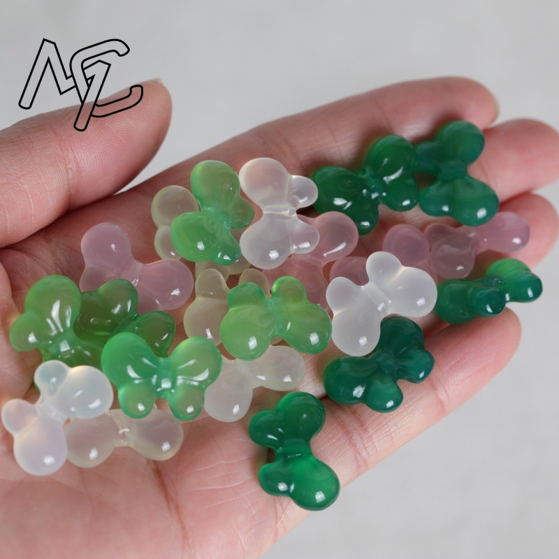 2 adet doğal kalsedon çift tar - Charm Bracelet Beads incelemesi ve fiyatı