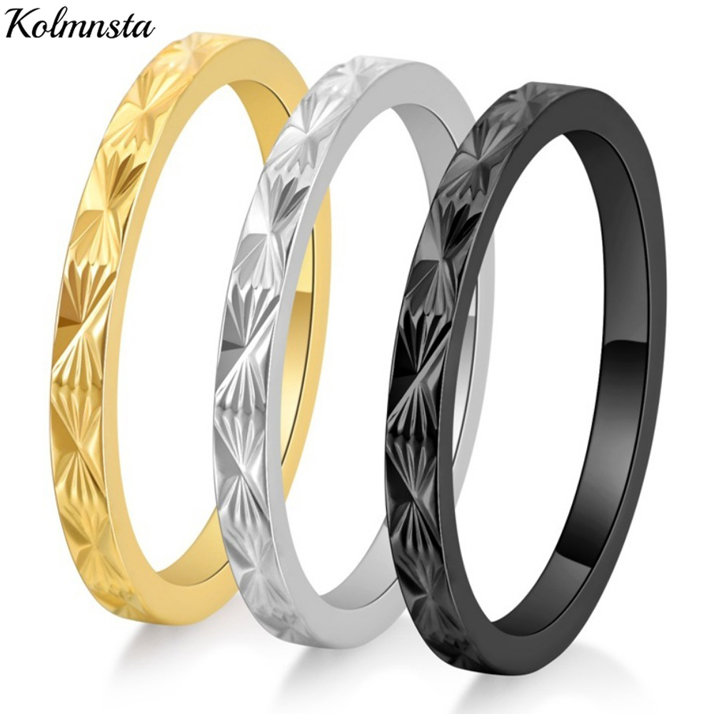 Kolmnsta 2mm Titanyum Çelik Is - Minimalist Ring Stackable incelemesi ve fiyatı
