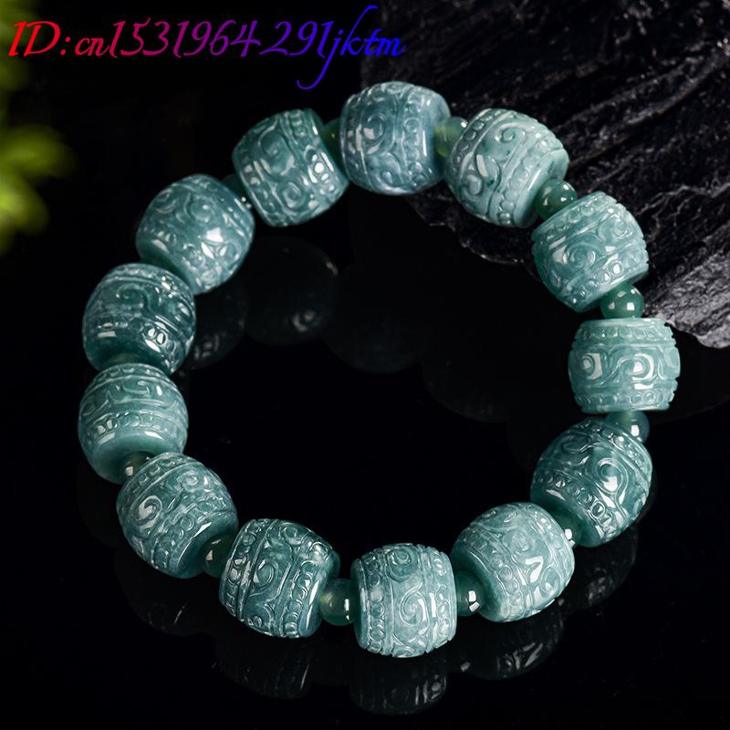 Doğal Burma Yeşim Taşı Oymalı  - Charm Bracelet Beads incelemesi ve fiyatı