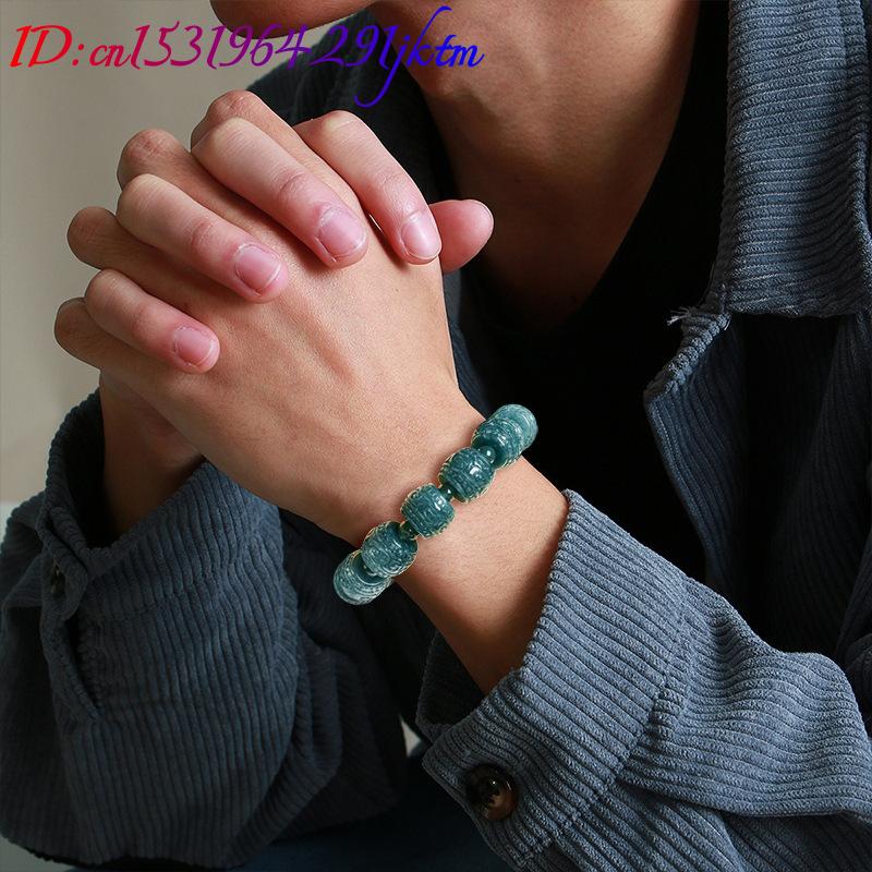 Doğal Burma Yeşim Taşı Oymalı  - Charm Bracelet Beads incelemesi ve fiyatı