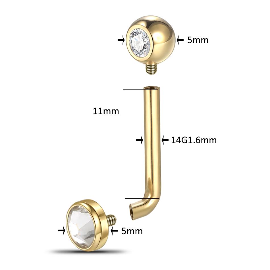 1 adet G23 titanyum Christina  - Christina Jewelry & Watches Marguerite Ørestik Forgyldt Sølv incelemesi ve fiyatı