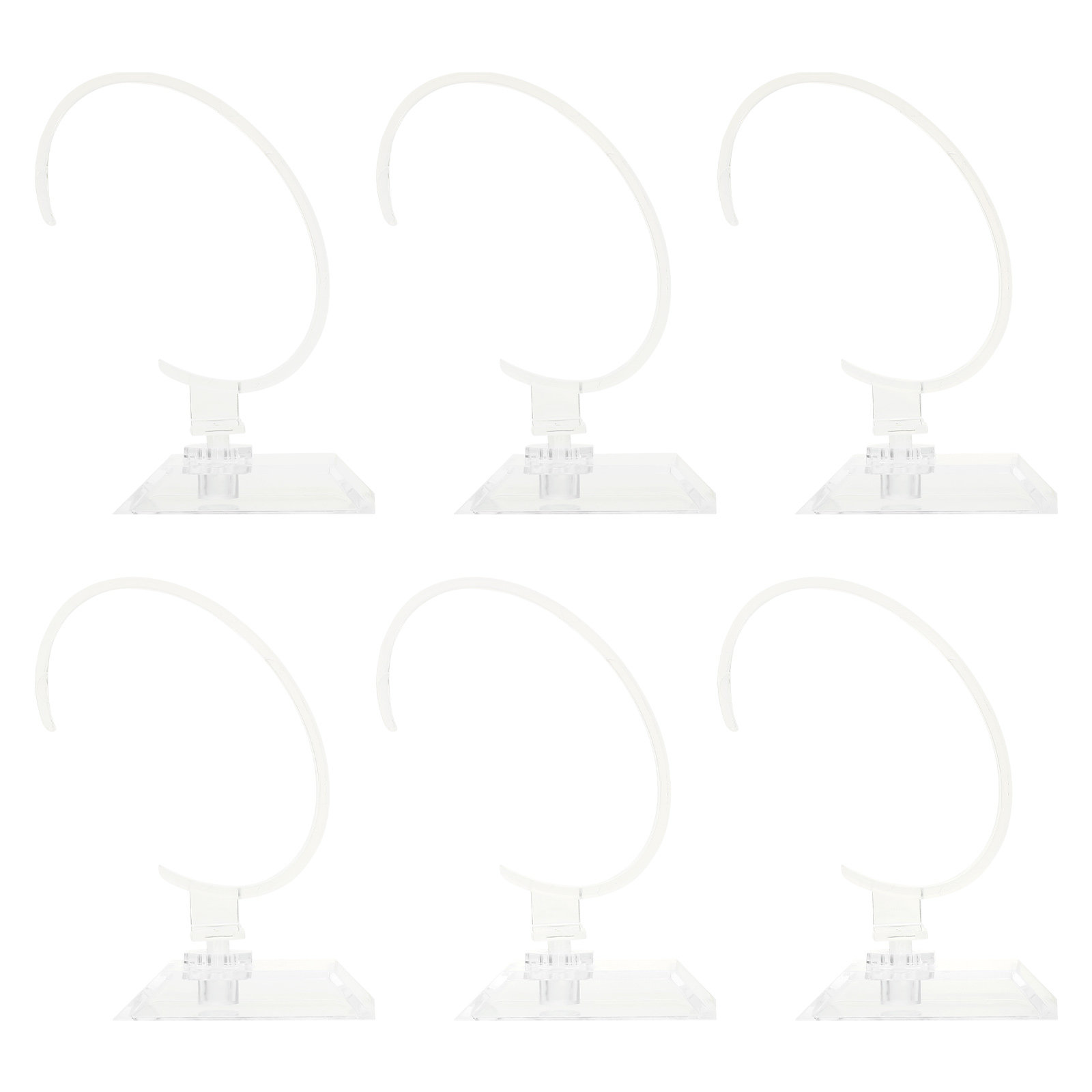6'lı Paket Şeffaf Takı Standı, - Jewelry Organizer Watches incelemesi ve fiyatı