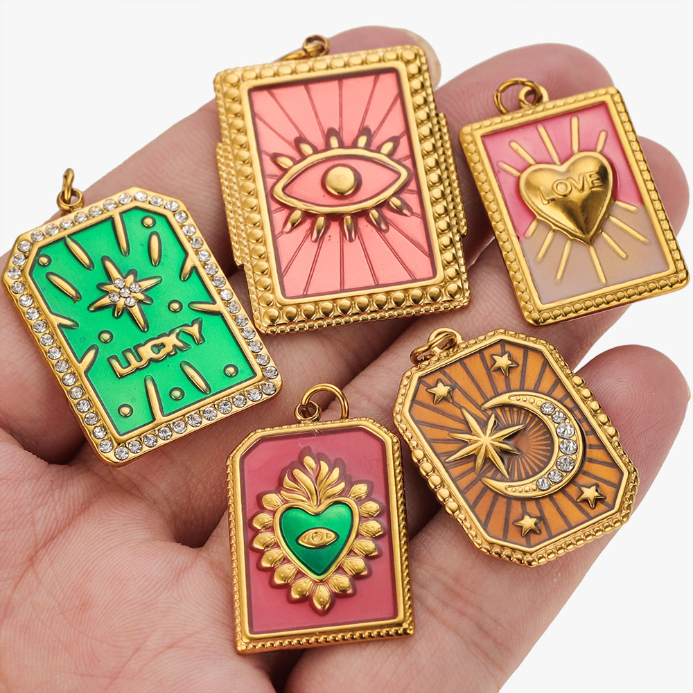 2 adet Paslanmaz Çelik Takılar - Moon Star Earrings incelemesi ve fiyatı