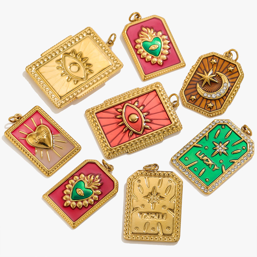 2 adet Paslanmaz Çelik Takılar - Moon Star Earrings incelemesi ve fiyatı